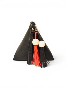 Black Pyramid  Wristlet Mini Bag New